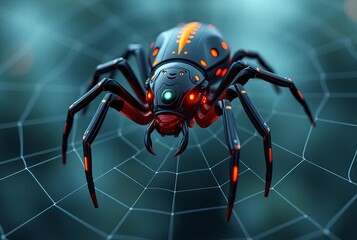 SpiderSavvy A virtual insect with a sophisticated AIpowered desi