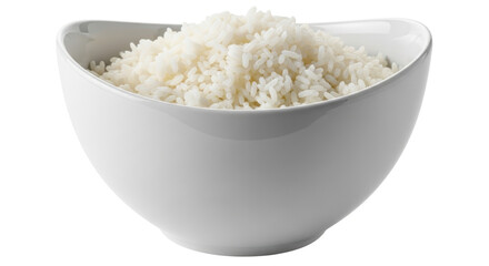 Isolated Bowl of Rice