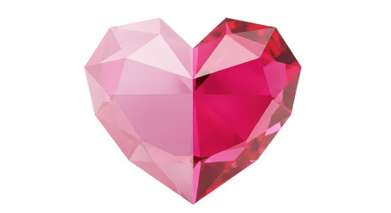 Isolated Crystal Heart