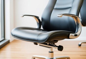 Chair Ergonomic Executive Modern Classic Leather Fabric