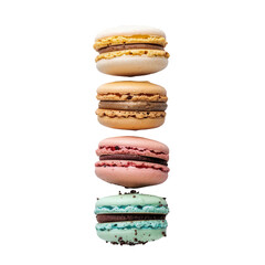 Stack of colorful macarons (1)