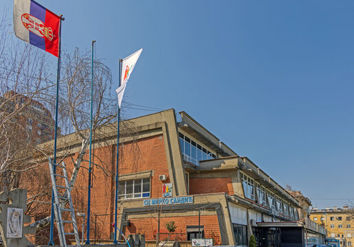 Sports Centre Public Swimming Pool SC Mirko Sandic at Vracar  in Belgrade Serbia