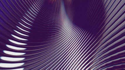 Elegant abstract background with soft wavy lines, chromatic aberration, and grainy noise. Digital distortion art with minimalist flow and depth.