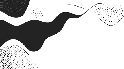 Elegant bold monochrome vector scroll divider with vintage ornamental curves, symmetrical flourish line art, and minimalistic black and white baroque elements for classic frame borders and decorative 