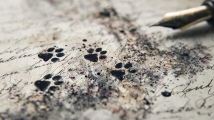Paws and Ink A Story on Paper