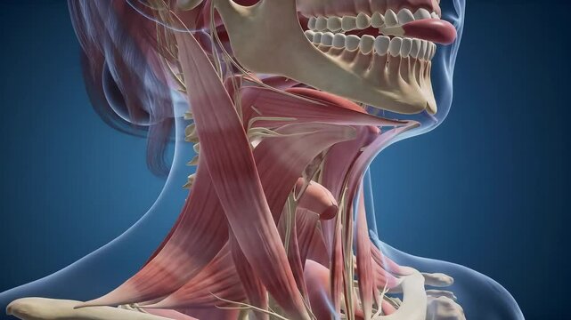Anatomy of the Neck and Throat Muscles, Bones, and Structures