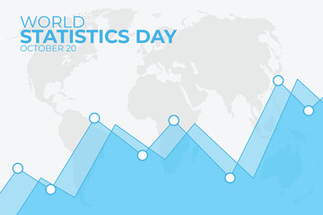 20th october world statistics day celebration banner
