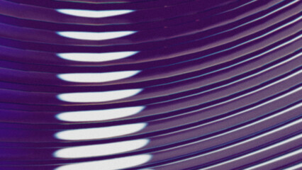 Abstract digital art with horizontal chromatic bands and soft light distortion. Futuristic texture with glitch and grain elements.