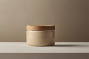 Premium luxury beauty product cream jar