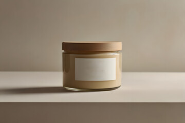 Premium luxury beauty product cream jar