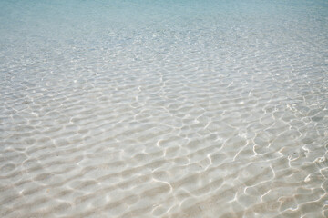 宮古島の透き通った海