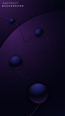 Purple abstract background with gradation technique