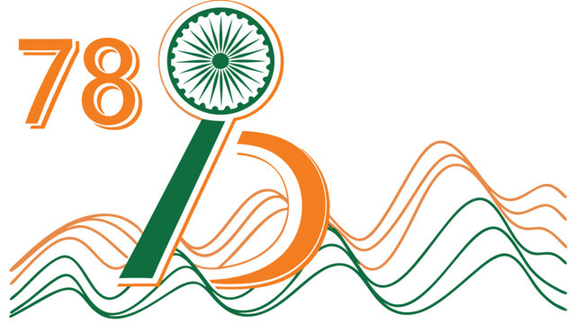 Celebration graphic design national event