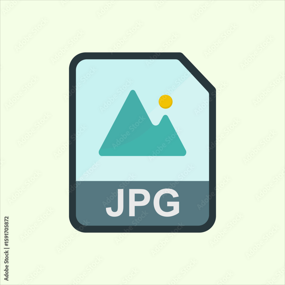 Poster jpg icon. icon related to design elements. suitable for web site, app, user interfaces,element, prin