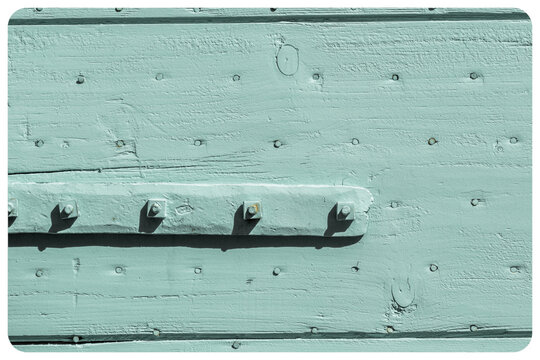 Penture ancienne sur porte