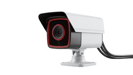 Security camera system surveillance cctv video protection safety home security camera equipment technology 1080p on transparent background