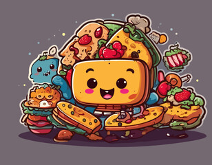 Fun Food-Based Mascots