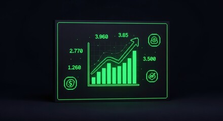 High-Quality 3D Financial Market and Investment Graphics with Charts, Analytics, Data Interfaces, Fintech Icons, and Trading Visuals – Perfect for Stock Market, Banking, and Business Projects