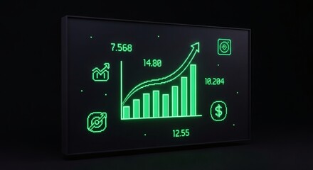 High-Quality 3D Financial Market and Investment Graphics with Charts, Analytics, Data Interfaces, Fintech Icons, and Trading Visuals – Perfect for Stock Market, Banking, and Business Projects