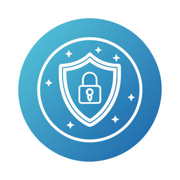Secure Shield Icon &ndash; Cybersecurity and Privacy Protection Badge for Web and Apps