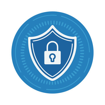 Secure Shield Icon &ndash; Cybersecurity and Privacy Protection Badge for Web and Apps