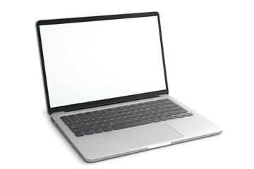 laptop isolated on white background
