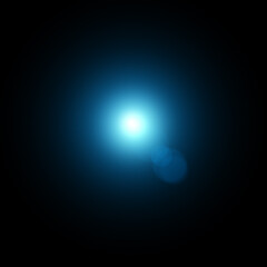 A mesmerizing portal to another dimension unveils an otherworldly glow within the darkness featuring a gradient