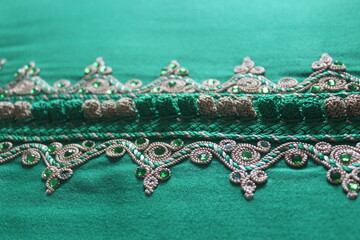 Moroccan jellaba Embroidery Details. women clothing.