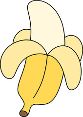 clipart vector illustration of Banana