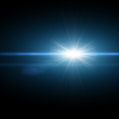 A dazzling explosion of light illuminating the darkness a symbol of hope and discovery in an infinite universe with