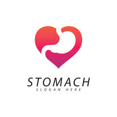Stomach Care Logo Vector Design Template