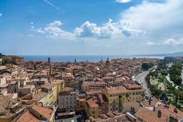 Nice old town seen from above