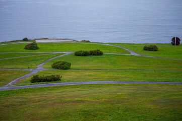 Cloudy Landscape The Seacoast Seen