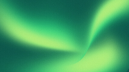 abstract green waves