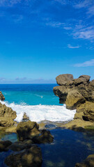 photo of Kedung Tumpang beach view in Indonesia