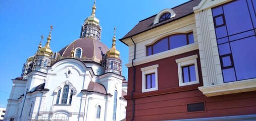 church of the holy trinity Mariupol Russia 