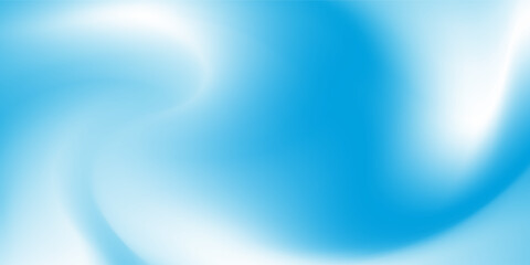 Beautiful clouds, abstract white and blue color gradient background. Vector mesh.