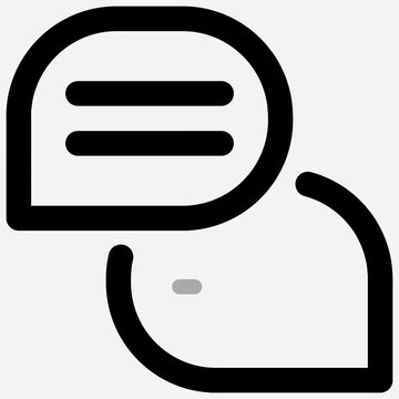 Animated Chat / Message Bubble Icon