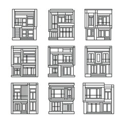 Modern House Set 2
