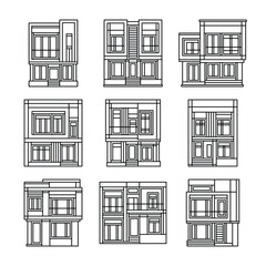 Modern House Set 1