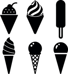 ice cream set icon