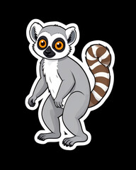 Obraz premium Here's a cute cartoon animal illustration of a happy baby bear and elephant toy vector drawing for fun