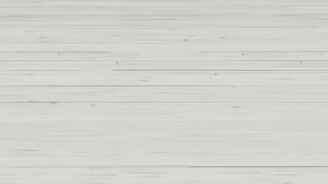 Close-up Textured White Wood Planks Background with Natural Grain