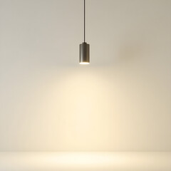 Minimal Hanging Lamp in Neutral Interior