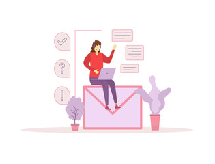 PNG client operator support service call business telemarketing helpline assistant marketing online sale adviser headset microphone communication team talking earphones phone center manager office com