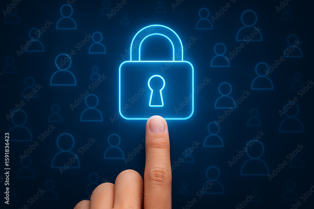 Aufkleber understanding network security cybersecurity data protection and privacy online safety for business 