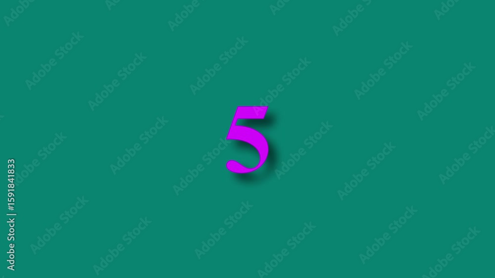 Poster ten seconds countdown animation from 0 seconds to 10 seconds on a transparent background, ten second