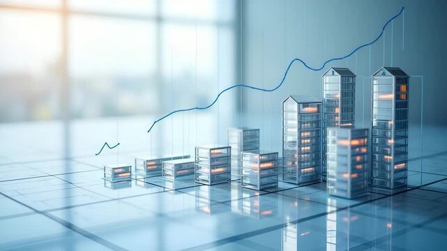 Innovative Mid-Year Business Strategy Frameworks: High-Resolution Imagery & Insights for Corporate Success - Photo Stock Concept