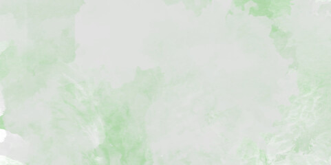 Green wate light blue sky with white background and blurred rcolor background with marbled grunge texture and color splash designWhite and green watercolor grunge texture background. , 