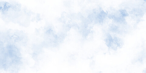 abstract background featuring a soft gradient from vibrant sky blue, Blue pastel sky with white fluffy cloud. Cloudscape background. Soft cumulus clouds backdrop.  Beautiful blue watercolor.